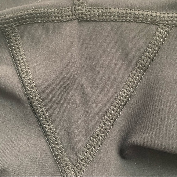 SWEATY Betty Black Leggings Power Wetlook Mesh Crop XS - Picture 10 of 12